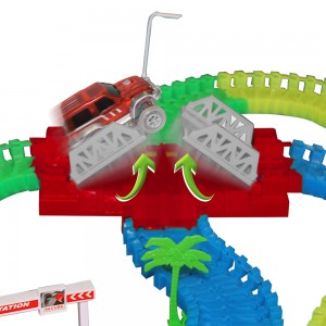 Pont automatisé nouvel accessoire du circuit de course pour enfants LIGHTNING SPEEDY