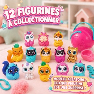 12 figurines à collectionner QT Babies