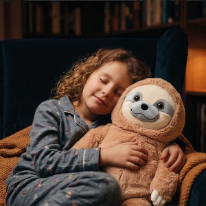 doudou paresseaux réconfortant pour les enfants