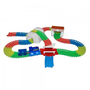 Circuit de train pour enfant 206 rails LIGHTNING SPEEDY