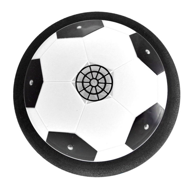 Ballon De Foot Aéroglisseur LED Avec Musique - Jouet Enfant Intérieur Extérieur 2-10 Ans