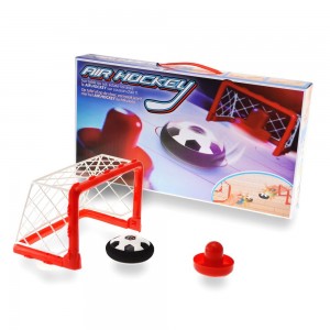 Mini terrain de hockey avec palet aéroglisseur