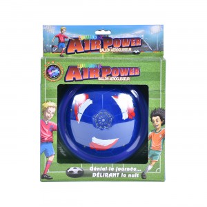 Ballon de foot aéroglisseur lumineux AirPower édition équipe de France