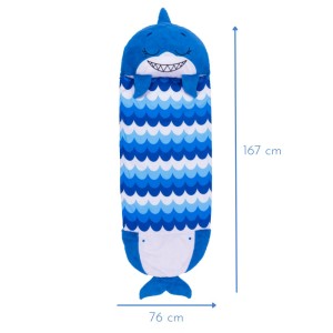 sac de couchage enfant requin bleu grande taille