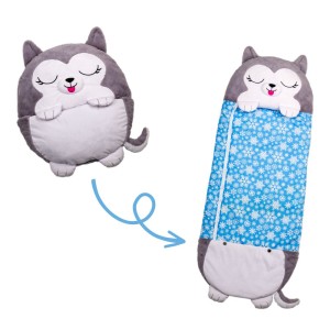 Oreiller et sac de couchage chien husky happy nappers Oreiller et sac de couchage chien husky happy nappers