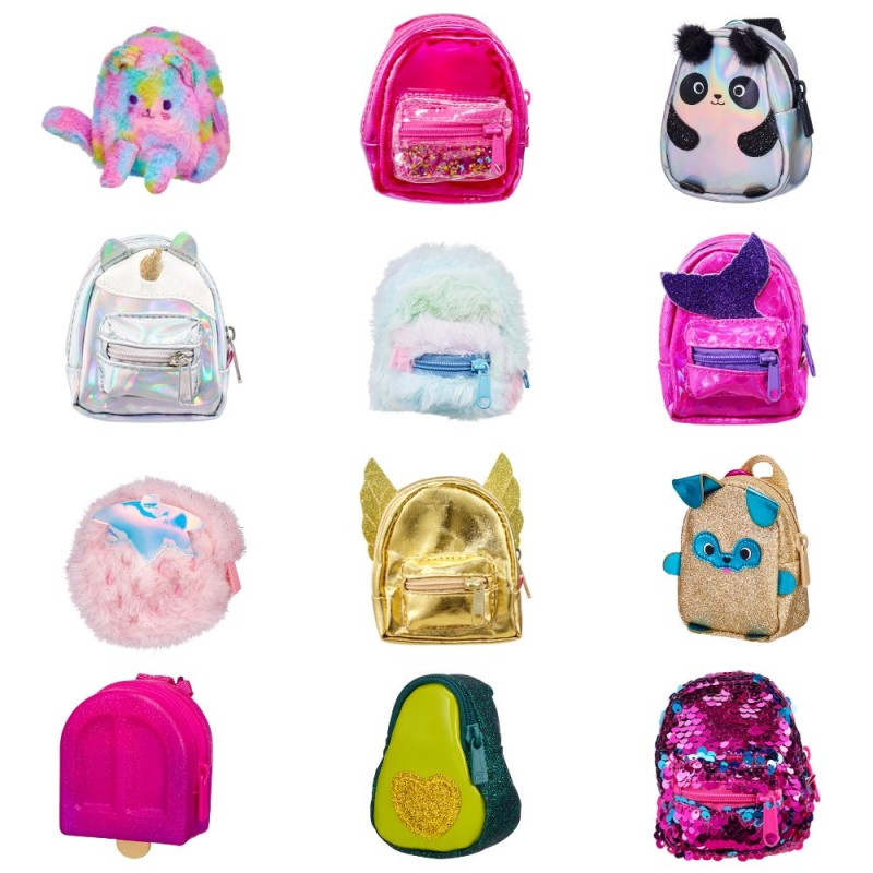 Mini sac à dos Real Littles thème fantaisie - 6 surprises à collectionner