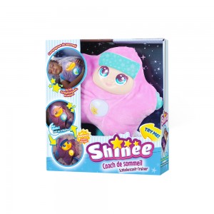 Coach de sommeil et veilleuse Shinee rose