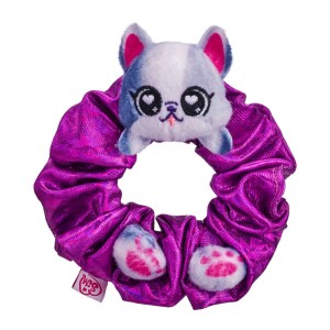 Chouchou violet chien Scrunchmiez