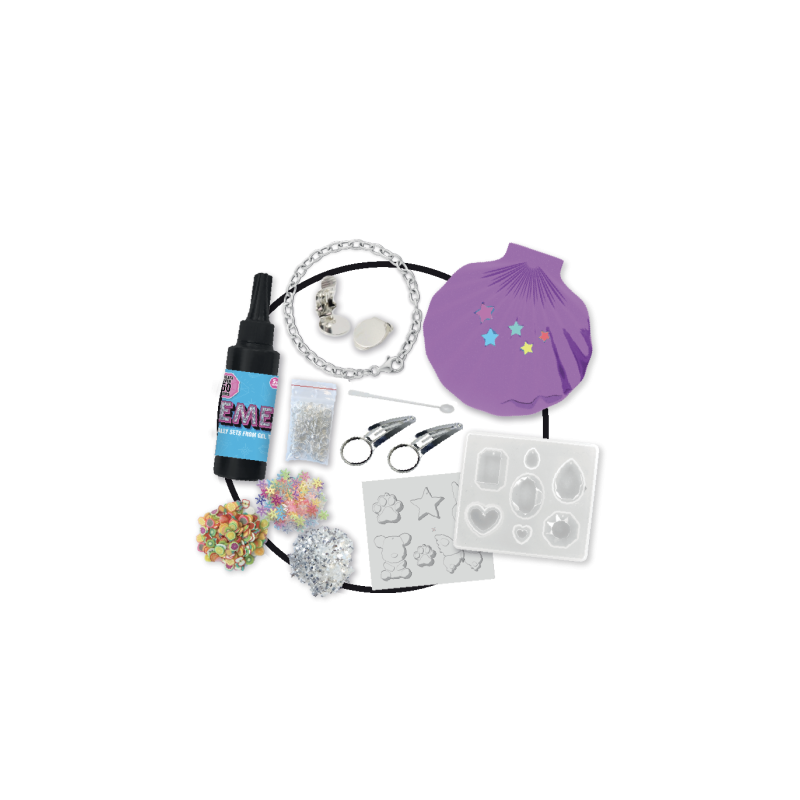 Atelier cr?�ation de bijoux pour enfants GEMEX - Pack coquillage