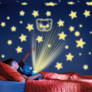 projecteur d'étoiles chiot bleu