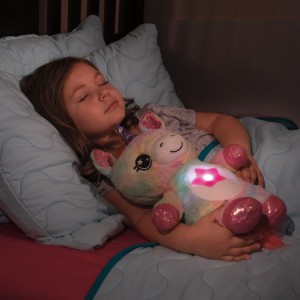 doudou lumineux licorne