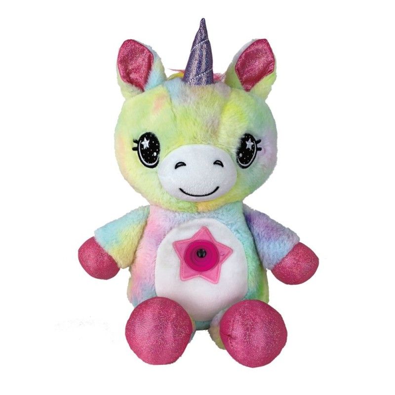 Veilleuse peluche licorne avec projection étoiles, Cloud B, livré 48h