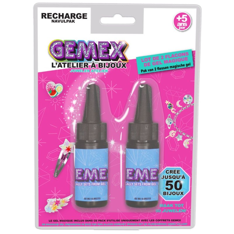 recharge gel magique transparent gemex