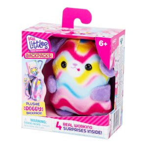 Chien mini sac à dos peluche Real Littles Chien mini sac à dos peluche Real Littles