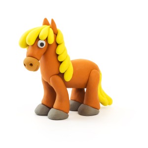 Pâte à modeler auto-durcissante cheval Pâte à modeler auto-durcissante cheval