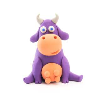 Pâte à modeler auto-durcissante HEY CLAY® vache Pâte à modeler auto-durcissante HEY CLAY® vache