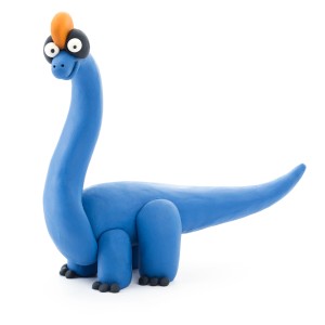 Brachiosaure pâte à modeler
