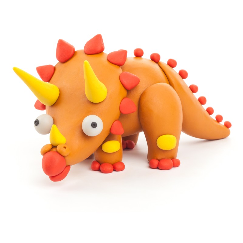 Acheter Hey Clay Série Dinosaures Boîte à Dinosaures 18 Pots Euroswan Pour Enfants Hc18005 117247