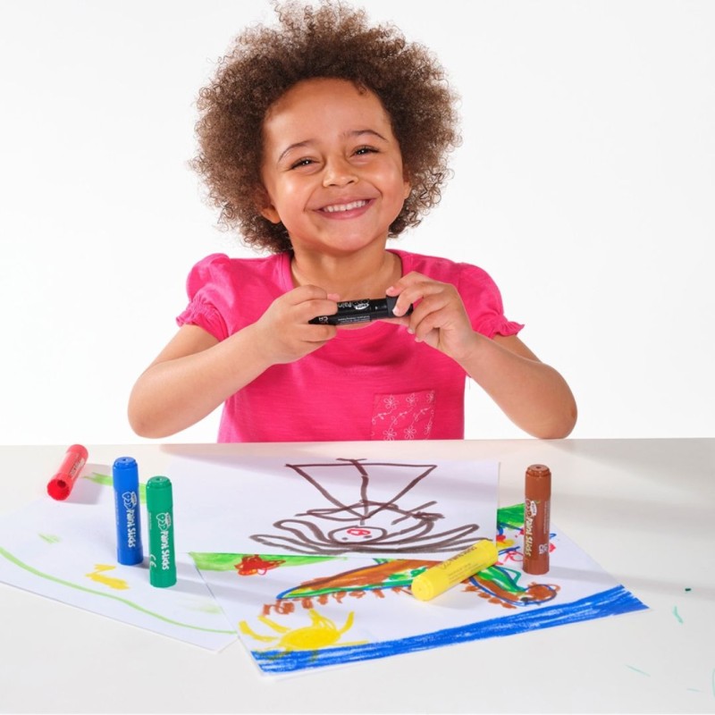 crayons couleurs nettoyage facile Crazy Pop crayons couleurs nettoyage facile Crazy Pop