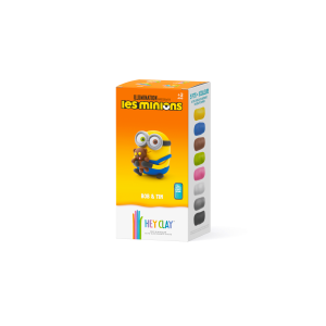 Bob et Tim MINIONS HEY CLAY® - Pâte à modeler auto-durcissante