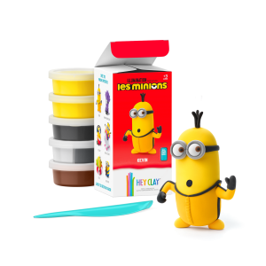 Personnage Kevin MINIONS HEY CLAY® - Pâte à modeler auto-durcissante