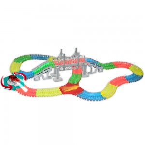 Circuit de voiture pour enfants LIGHTNING SPEEDY 3,15 mètres accessoires  inclus