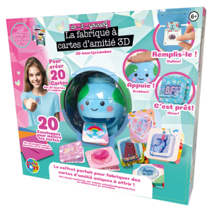 Pack la fabrique à cartes d’amitié 3D Pack la fabrique à cartes d’amitié 3D
